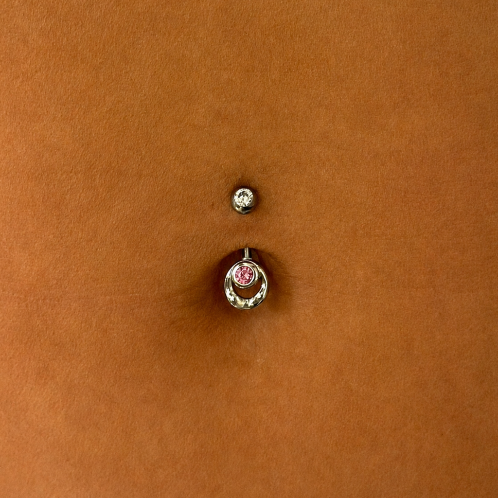Dancing Queen - Pink / Silver, close-up view