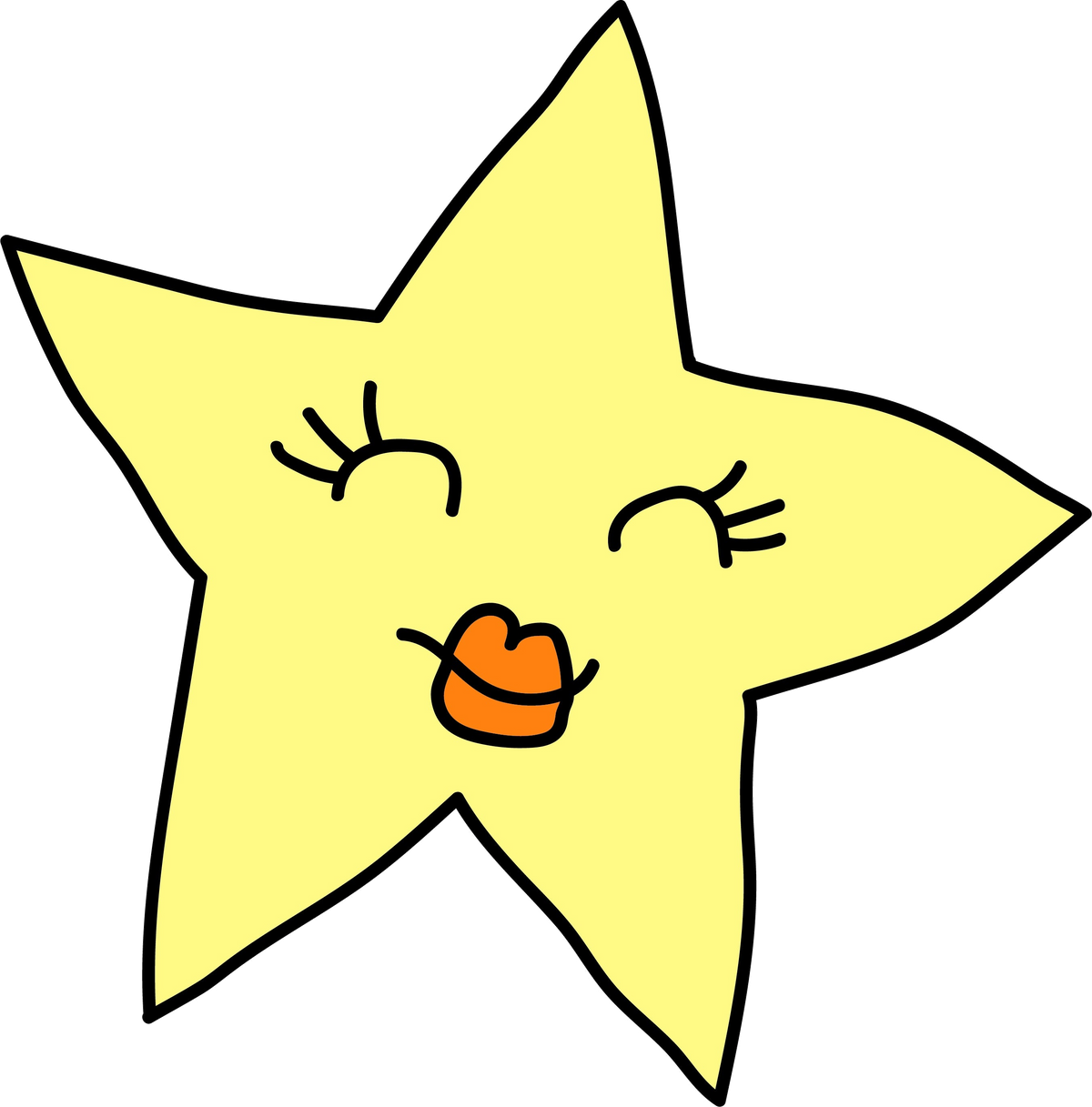 Kind and sensitive skin star